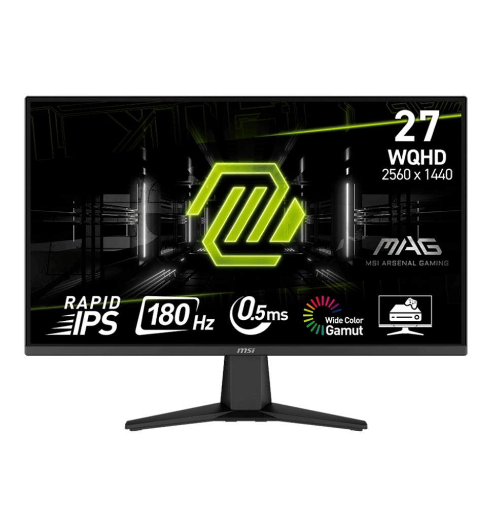 Монитор IPS 27" WQHD (2560 x 1440) 0.5ms 180Hz 178 /178/DP/2HDMI  MAG 275QF