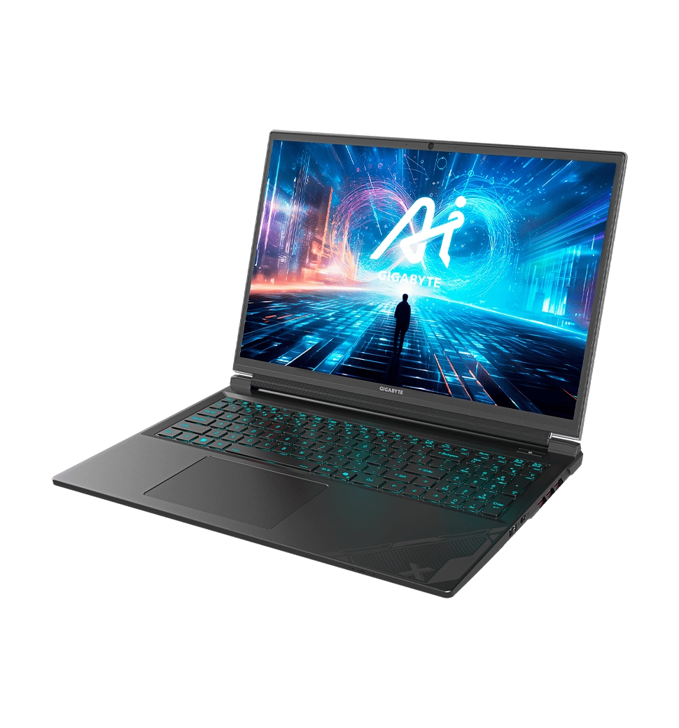 Ноутбук GIGABYTE AORUS 16X 9KG 16.0" QHD 165Hz, Intel i7-13650HX, 16GB, F1TB, NVD4060-8, DOS, черный