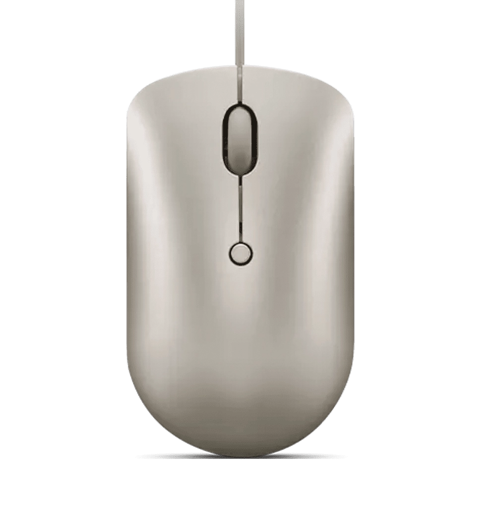 Мышь Lenovo 540 USB-C Wired Compact Mouse Sand