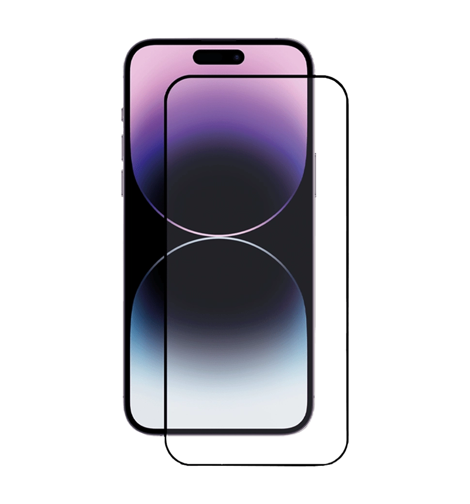 Захисне скло NEU Chatel Corning Gorilla Glass with Mesh for iPhone 13 Pro Max/14 Plus