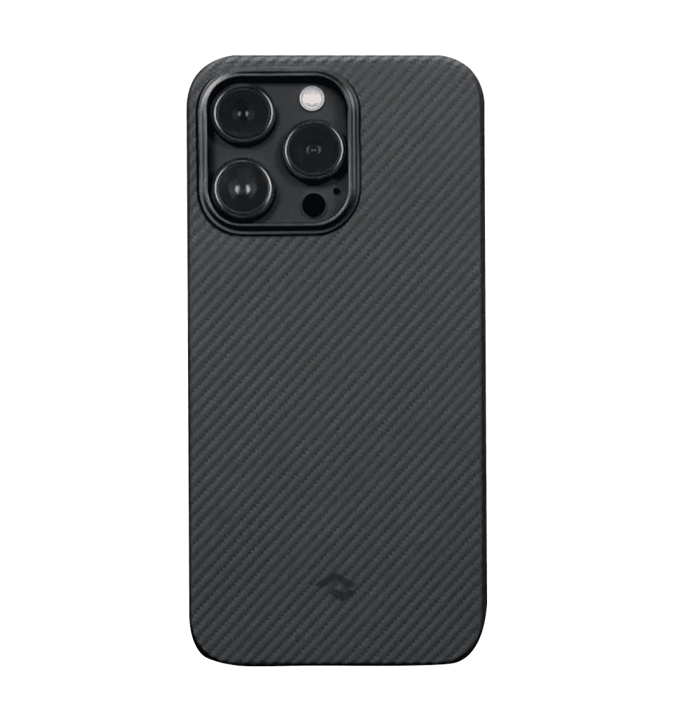 Чохол Pitaka MagEZ Case Twill 600D Black/Grey for iPhone 14 Pro Max (KI1401PMA)