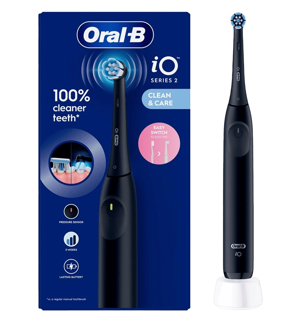Електрична зубна щітка BRAUN Oral-B iO Series 2 iOS2.1C9.0 Black (8700216614931)