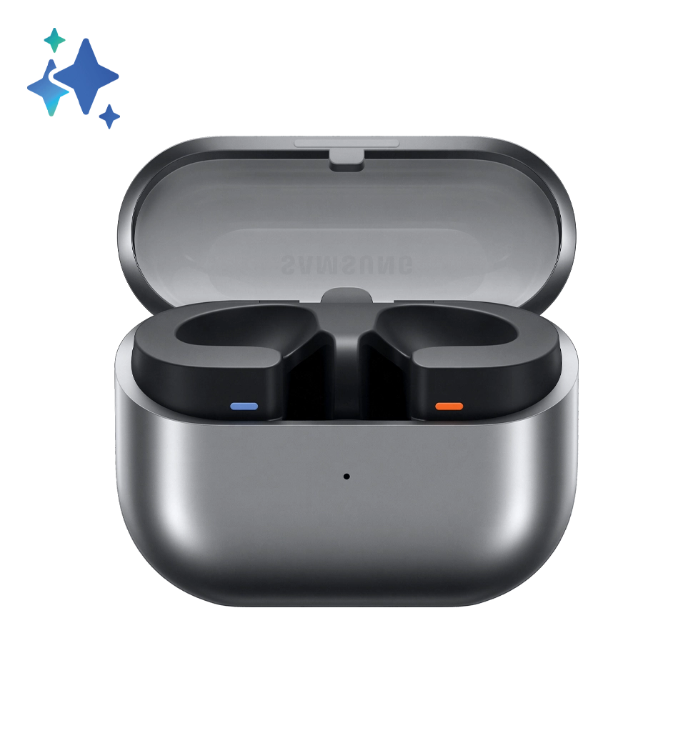 Наушники Samsung Galaxy Buds3 Silver (SM-R530NZAASEK)