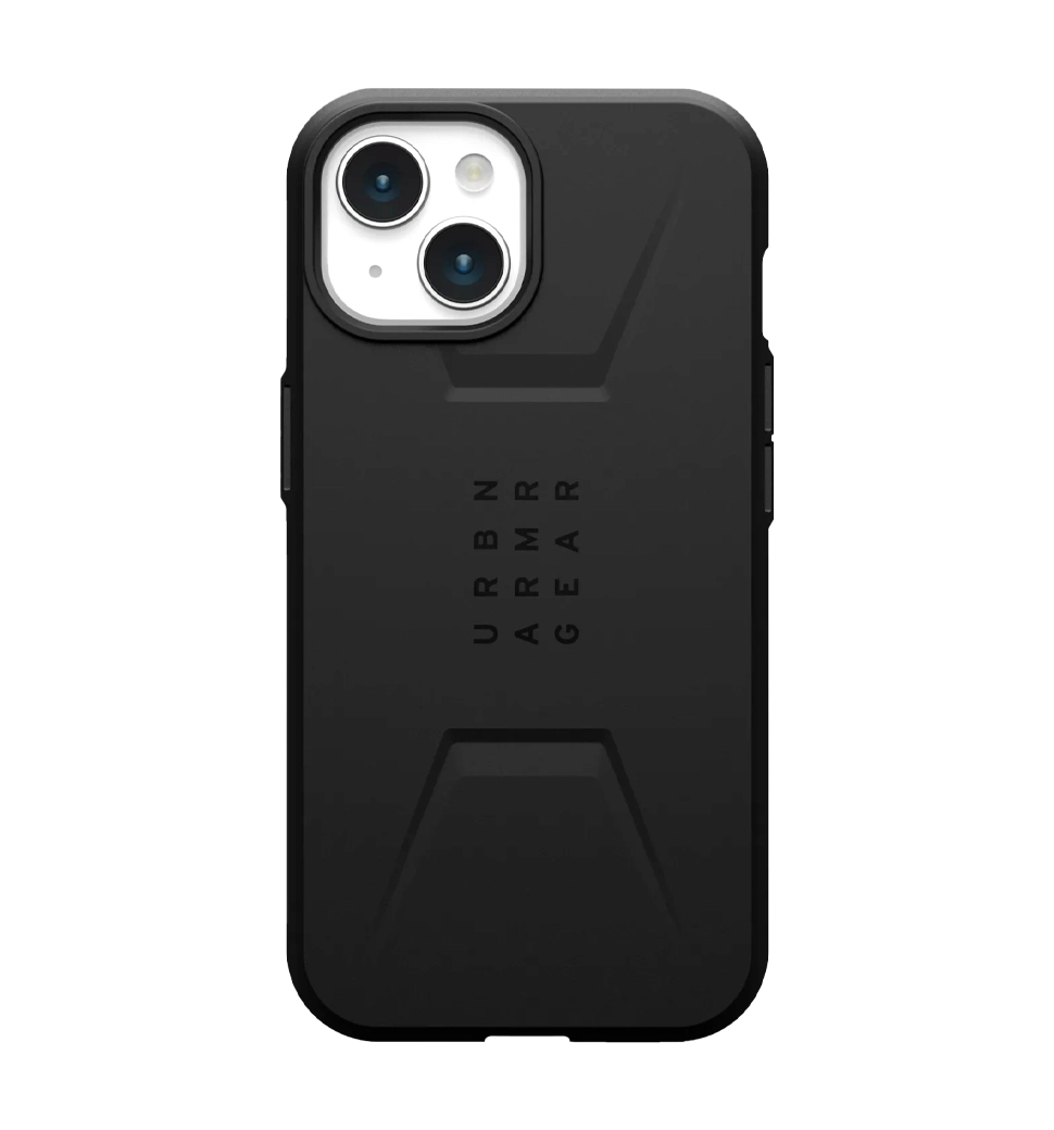 Чехол UAG iPhone 15 Civilian Magsafe, Black (114287114040)