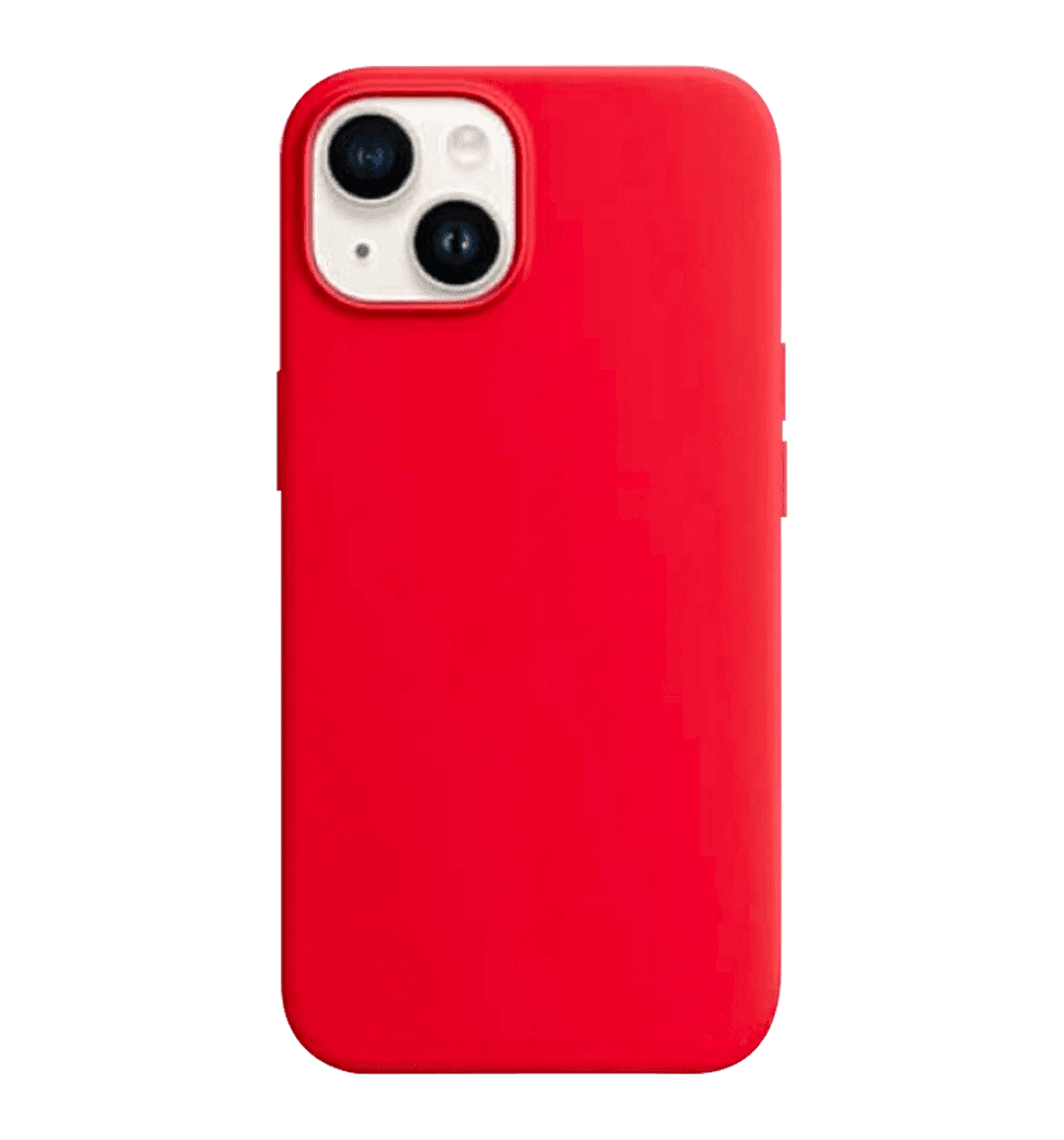 Чохол Monblan для iPhone 13 Magnetic Silicone MagSafe (Red)