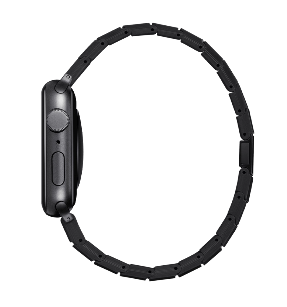 Ремешок Pitaka Retro Carbon Fiber Watch Band Black/Grey for Apple Watch 49/45/44mm (AWB1004)