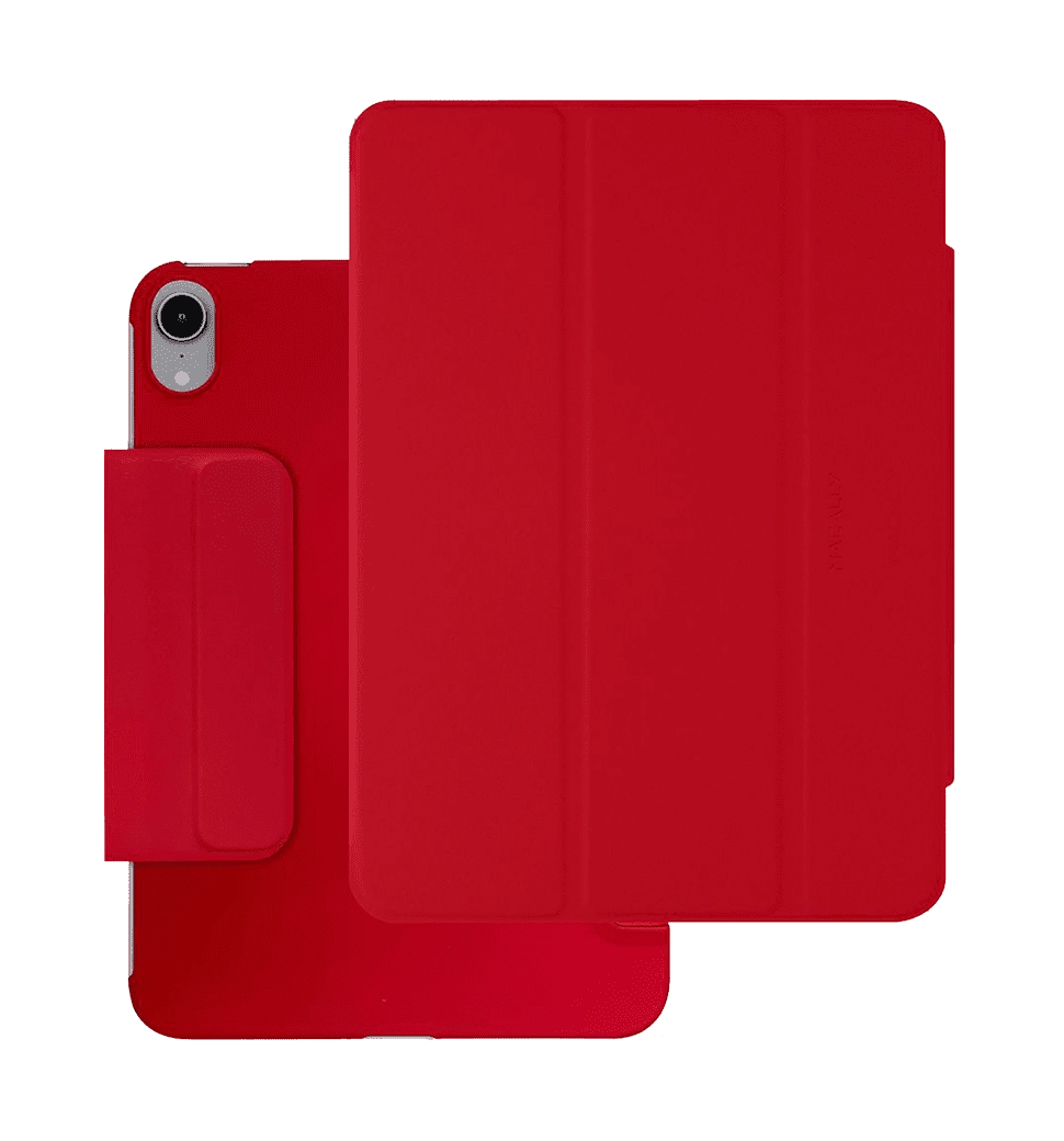 Чoхол Macally Smart Case for  iPad mini 6 (2021) Red (BSTANDM6-R) — фото 1