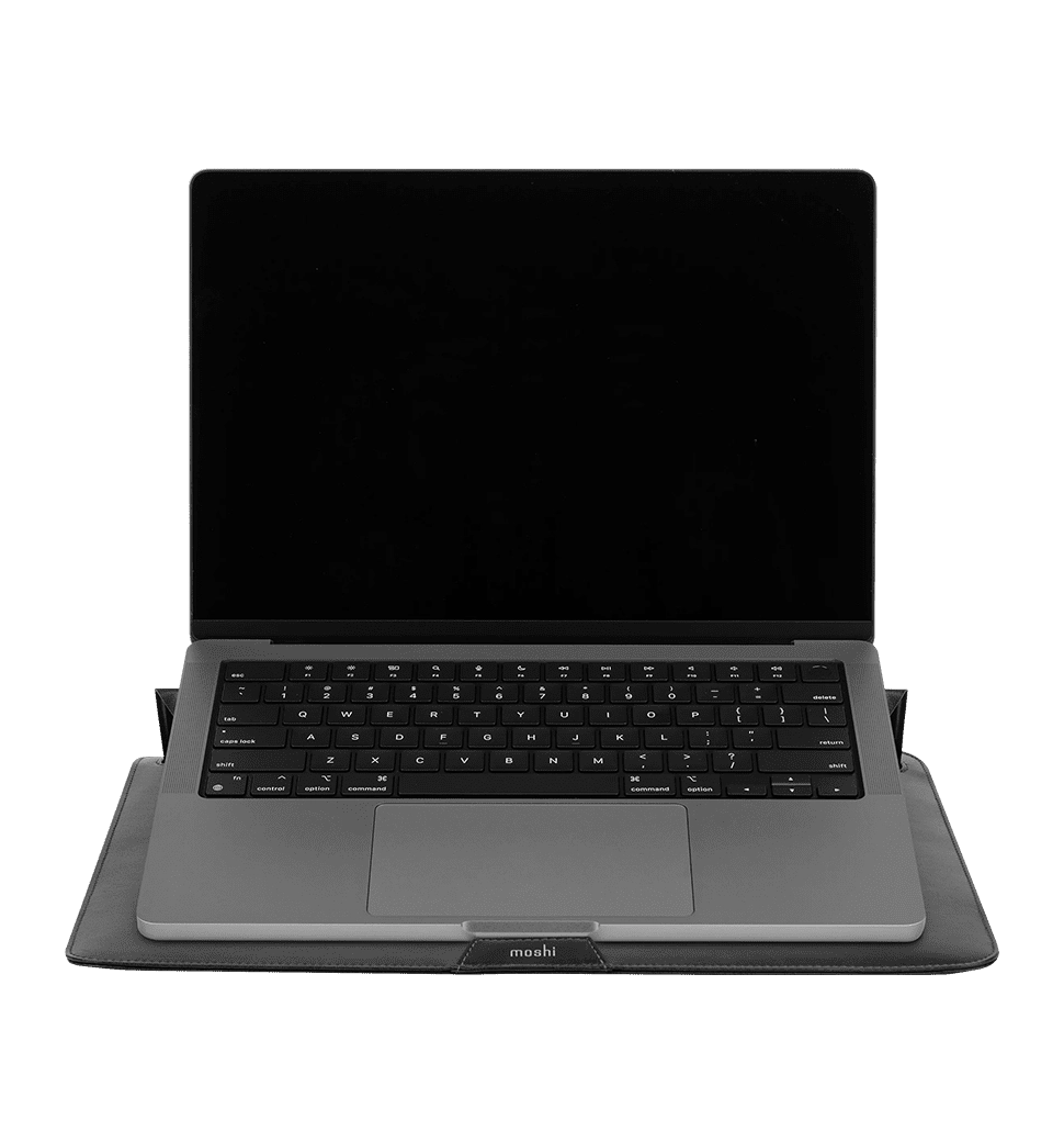 Чехол Moshi Muse 14" 3-in-1 Slim Laptop Sleeve Jet Black MacBook Pro 14"/Air 13" M2 (99MO034009)
