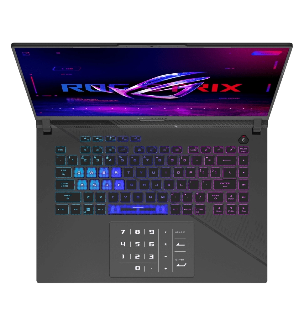 Ноутбук 16” ASUS ROG Strix G16 (G614JZR-N4125)/Intel i9-14900HX/16GB/1TB SSD/NVD 4080-12/DOS/Grey