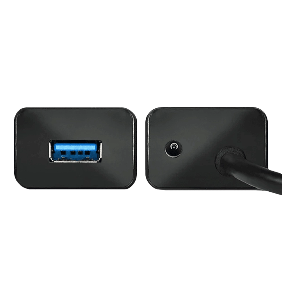 Хаб AXAGON HUE-SA7BP USB3.0 CHARGING hub, USB-A кабель 40см, Чорний