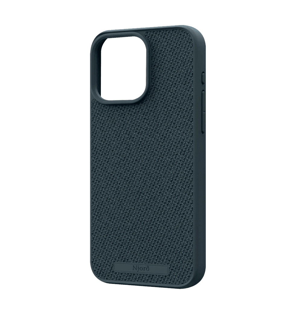 Чехол Njord Fabric MagSafe Case Dark Grey для iPhone 15 Pro (NA53FA09)