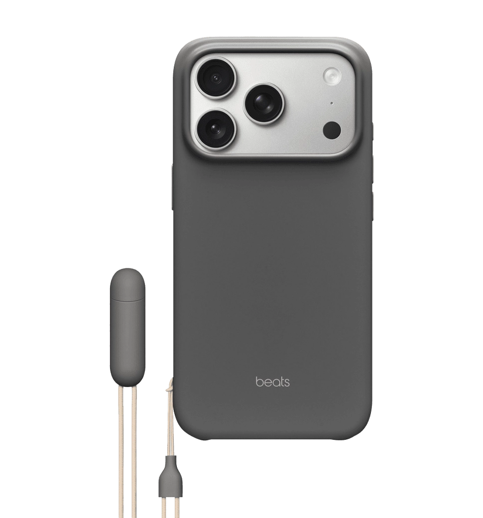Чехол Beats iPhone 17 Pro Max Kickstand Case with MagSafe and Camera Control - Granite Gray (MGY94)