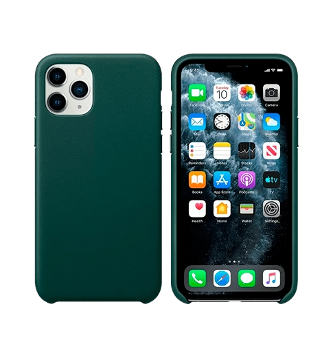 Чохол Apple Iphone 11 Pro Leather Case Forest Green (MWYC2)
