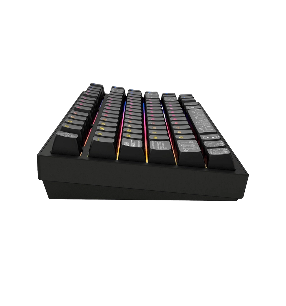 Игровая клавиатура беспроводная DARK PROJECT ALU81 Terra Nova ENG/UA (DPKB_NOVA_81_ANSI_BLACK_UA)