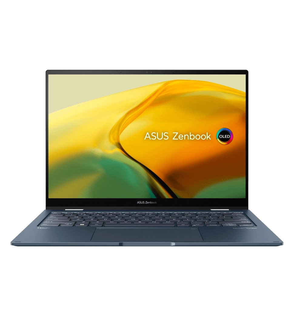 Ноутбук 14" ASUS Zenbook 14 Flip OLED UP3404VA-KN026W/Intel i7-1360P/16GB/1TB SSD/Intel Iris Xe/W11/Blue