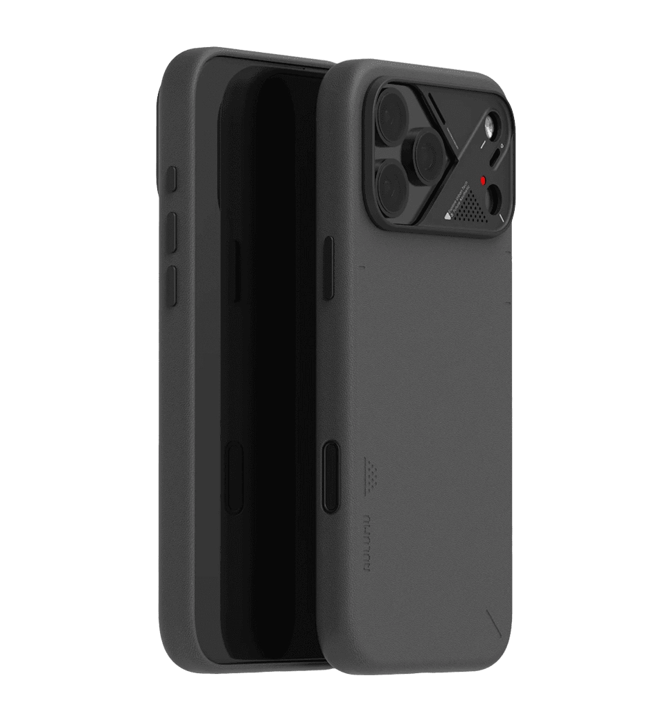 Чохол AULUMU A17 vegan leather case  vegan leather case only for iPhone 17 Pro Black