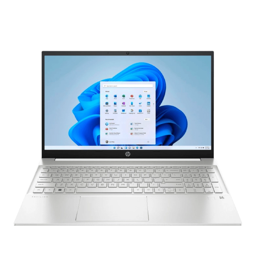 15.6 HP Pavilion 15 eh1126ua AG 9H8M3EA AMD R7 5700U 16GB 1TB SSD AMD Radeon Win11 White YABLUKA.ua