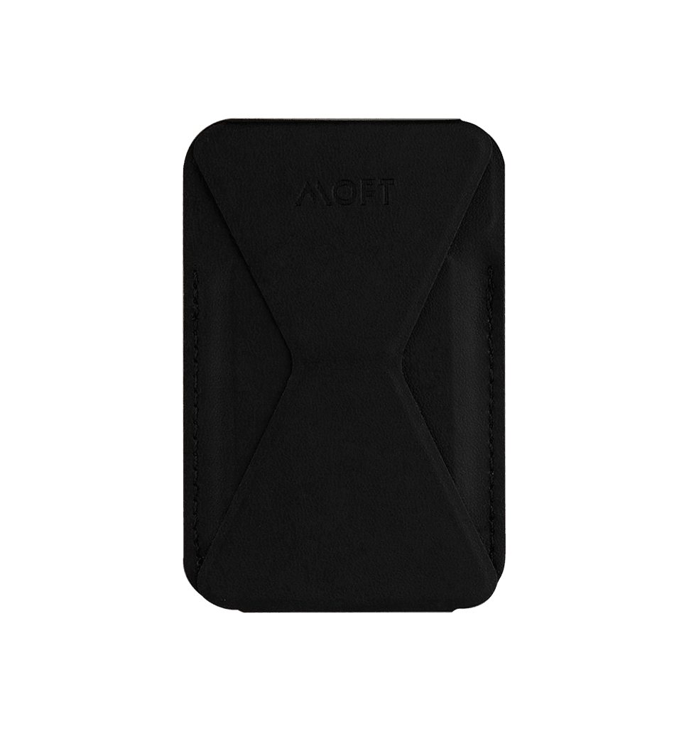 Магнитный кошелек-подставка Moft Snap-on with magsafe Black (MS007M-1-BK)