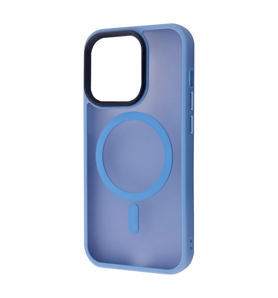 Чохол WAVE Matte Insane Case with MagSafe iPhone 14 Pro Max sierra blue