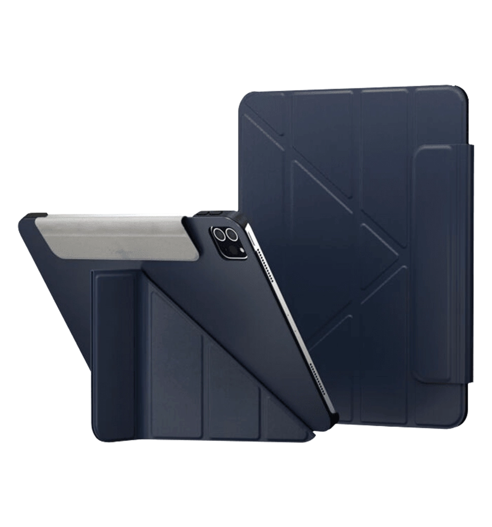 Чехол-книга Switcheasy Origami iPad Pro 12.9"(2021~2018) Midnight Blue (GS-109-176-223-63)