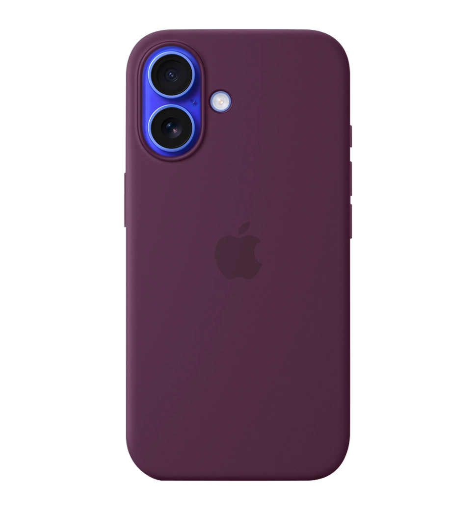 Чохол iPhone 16 Plus Silicone Case with MagSafe - Plum (MYYD3)