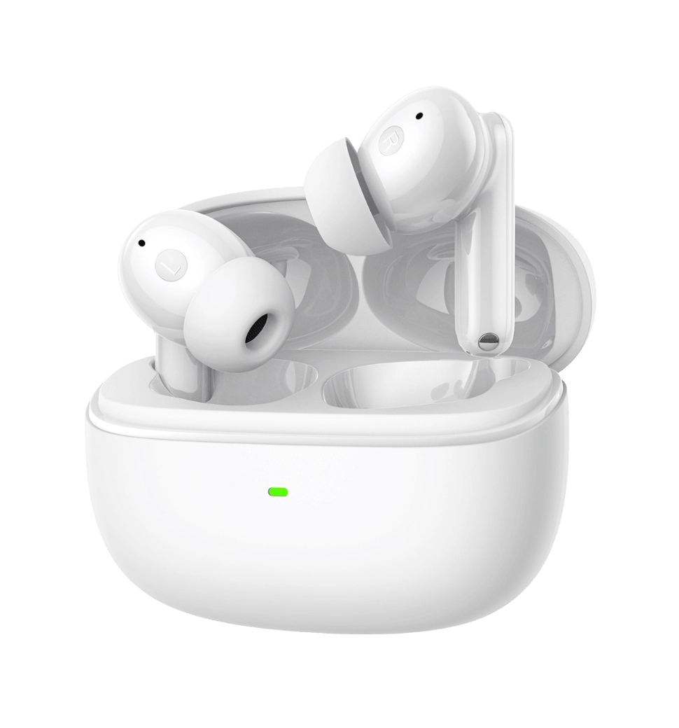 Игровая гарнитура HATOR Hyреrpunk Truepods Hybrid ANC (HTA432) white, SyncHUB