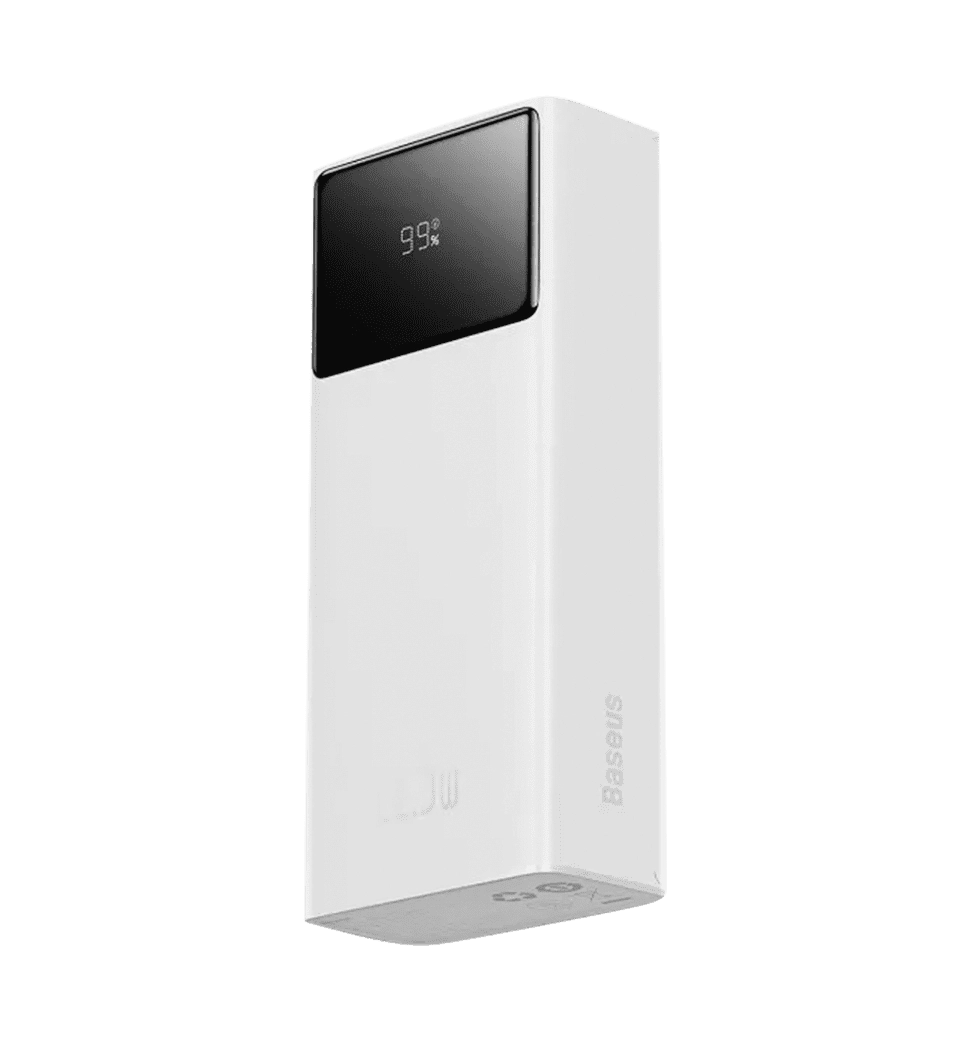 Зовнійшній акумулятор Baseus Star-Lord Digital Display 22.5W 30000mAh (white)(PPXJ080102)