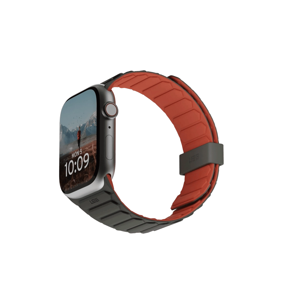 Ремінець UAG для Apple Watch 45/44/42 Pathfinder, Olive/Rust (194161117291)