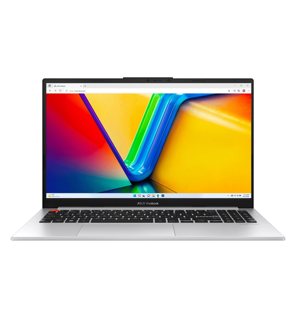 Ноутбук 15.6" ASUS Vivobook S 15 K5504VA-MA383 OLED (90NB0ZK3-M00ND0)/Intel i7-13700H/16GB/1TB SSD/Intel Iris Xe/DOS/Silver