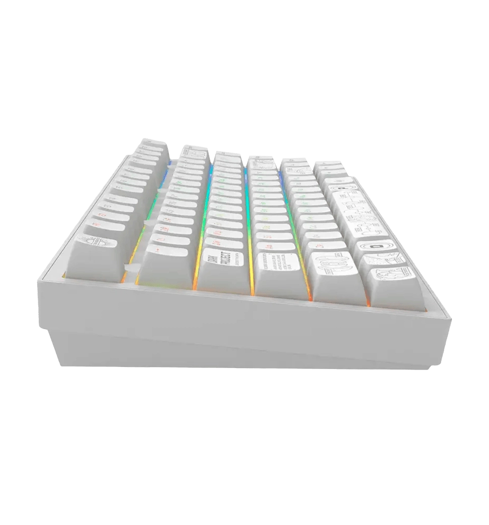 Игровая клавиатура беспроводная DARK PROJECT ALU81 Terra Nova ENG/UA (DPKB_NOVA_81_ANSI_WHITE_UA)