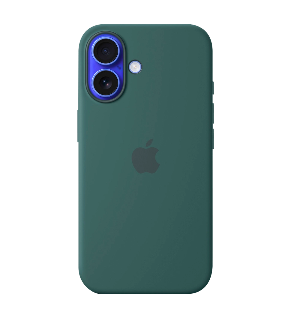 Чохол iPhone 16 Green Silicone Case (MYY83)