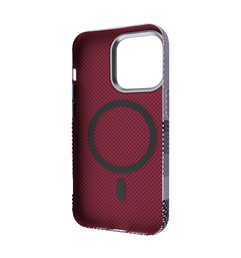 Чохол Proove Gleam Case with Magnetic Ring iPhone 16 Pro Max (blue borders)