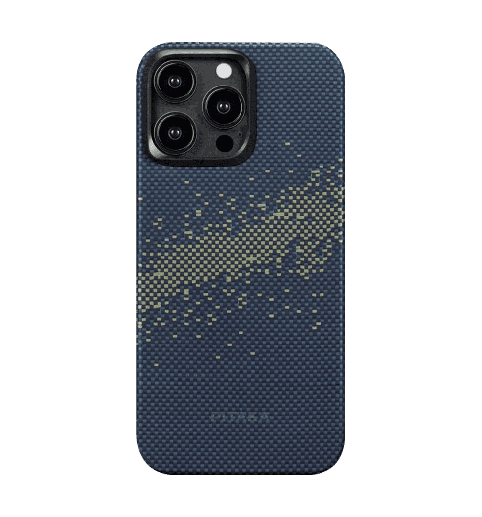 Чехол Pitaka MagEZ Case 4 StarPeak Milky Way Galaxy for iPhone 15 Pro (KI1501PMYG)
