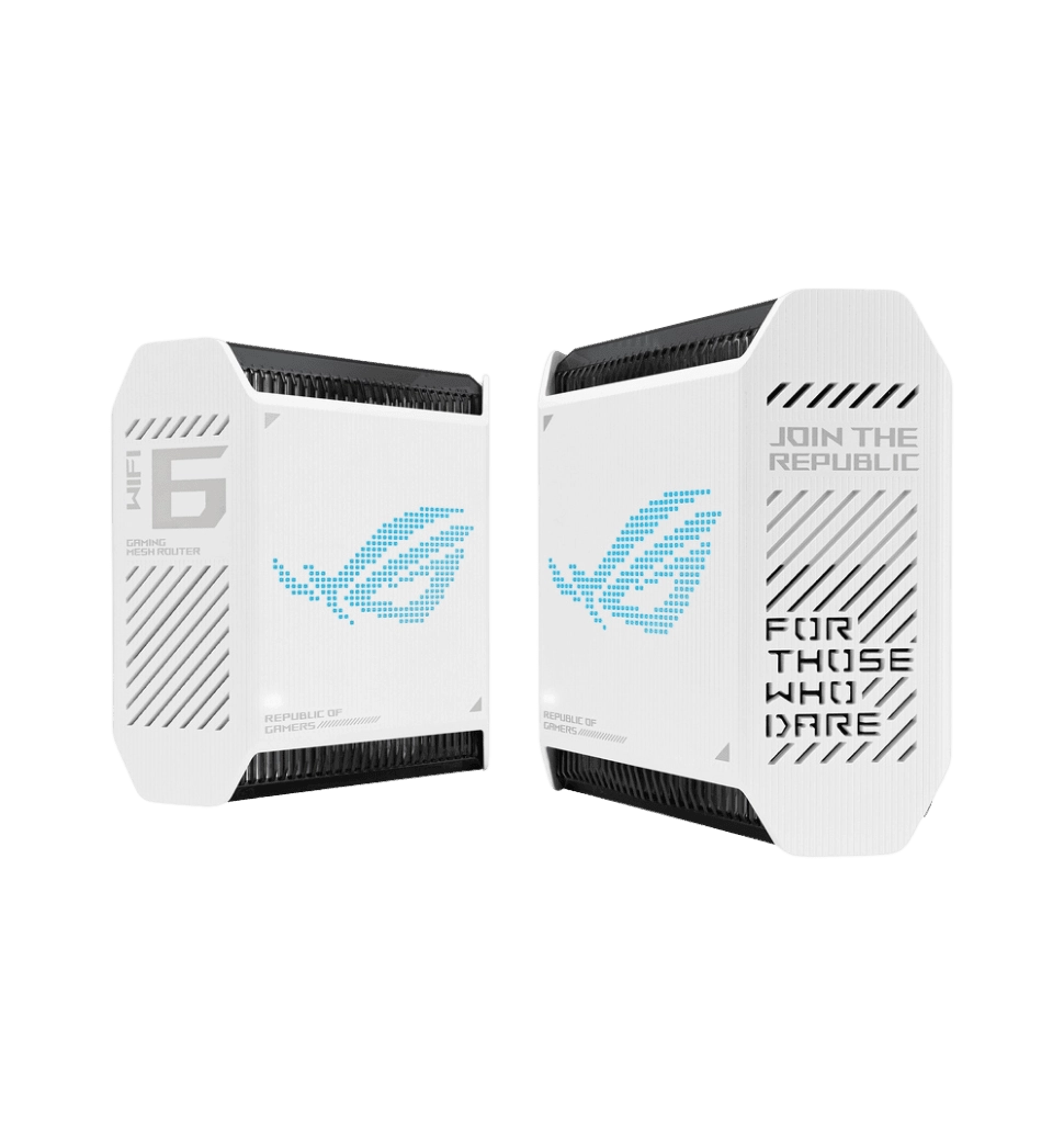 Система WiFi-Mesh ASUS ROG Rapture GT6 AX10000, 3xGE LAN, 1x2.5GE WAN, 1xUSB 3.2, 2мод, білий