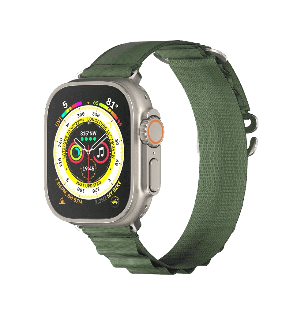 Ремешок Switcheasy Active Sport G-hook Watch Loop 42/44/45/49mm Green (MAW459160GN23)