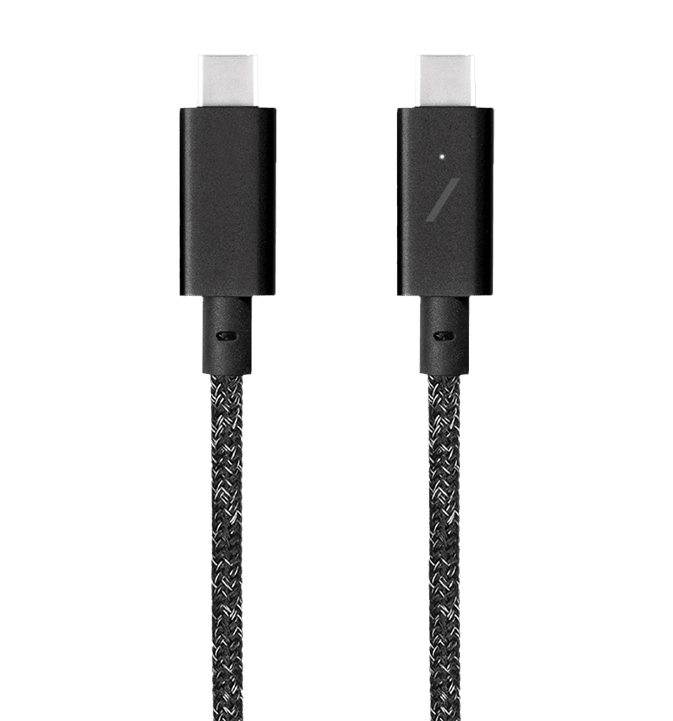 Native Union Belt Cable USB-C to USB-C Pro 240W Cosmos Black (2.4 m) (BELT-PRO2-COS-NP)