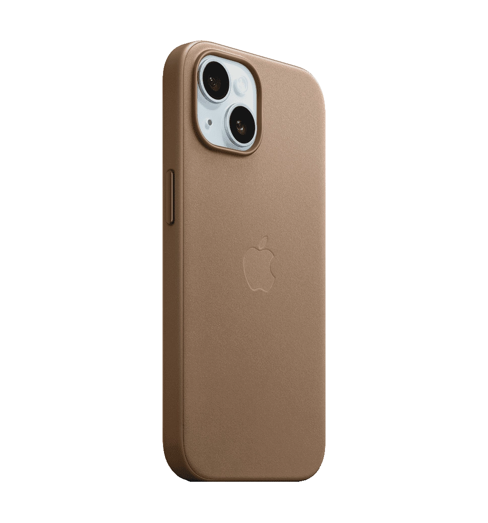 Чехол iPhone 15 Plus FineWoven Case with MagSafe - Taupe (MT473)
