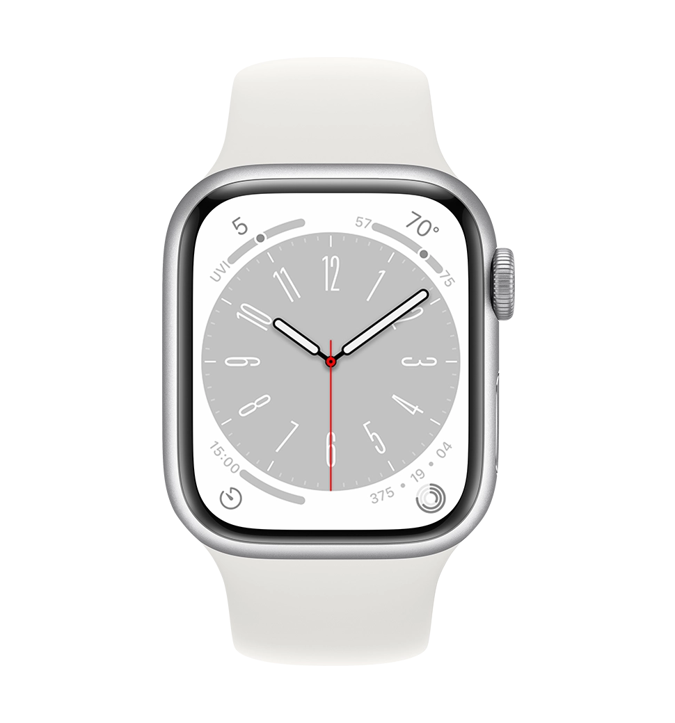 Apple Watch S8 41mm Silver Alu Sp Band (MP6K3/MP6L3/MP6M3) БУ