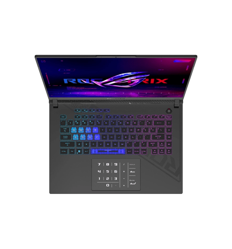 Ноутбук 16" ASUS ROG Strix G16 G614JU-N3164/Intel i7-13650HX/16GB/512 SSD/RTX4050-6GB/DOS/Gray