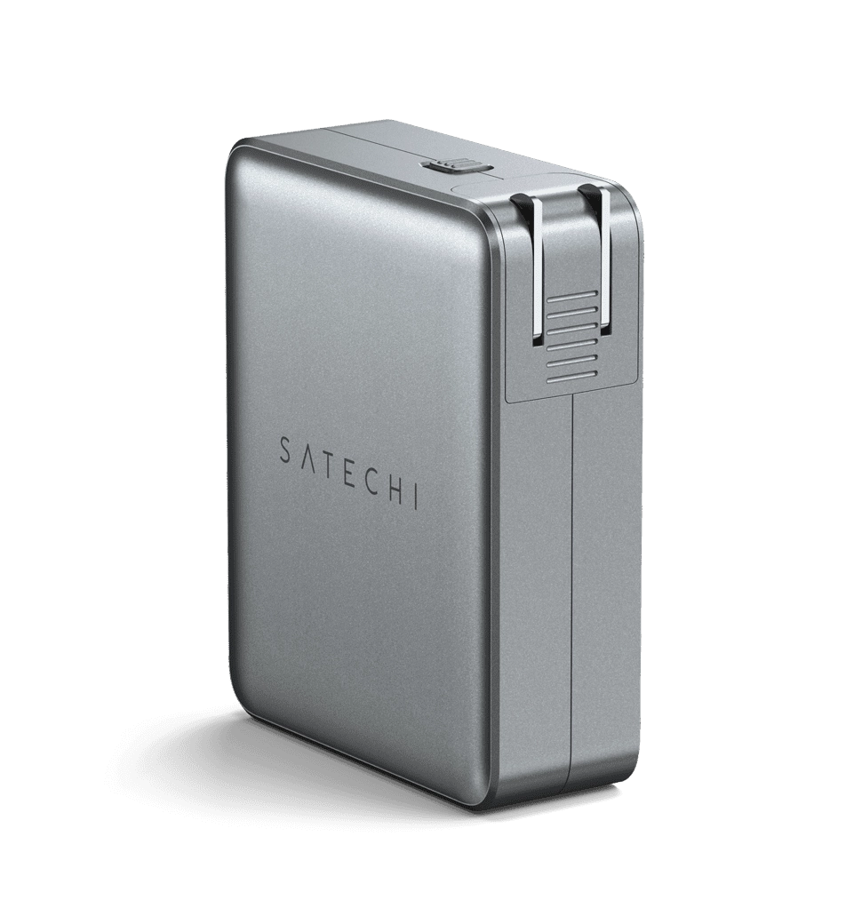 Satechi 145W USB-C 4-Port PD GaN Travel Charger Space Gray (ST-W145GTM)