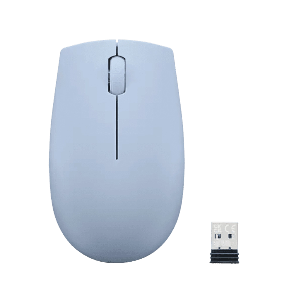 Мышь Lenovo 300 Wireless Mouse Frost Blue