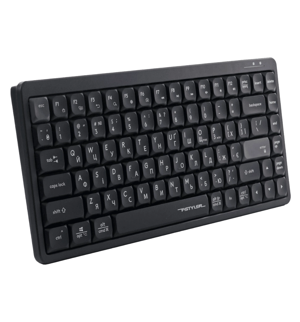 Клавиатура A4-Tech Fstyler FX53 (Black), цвет черный, USB