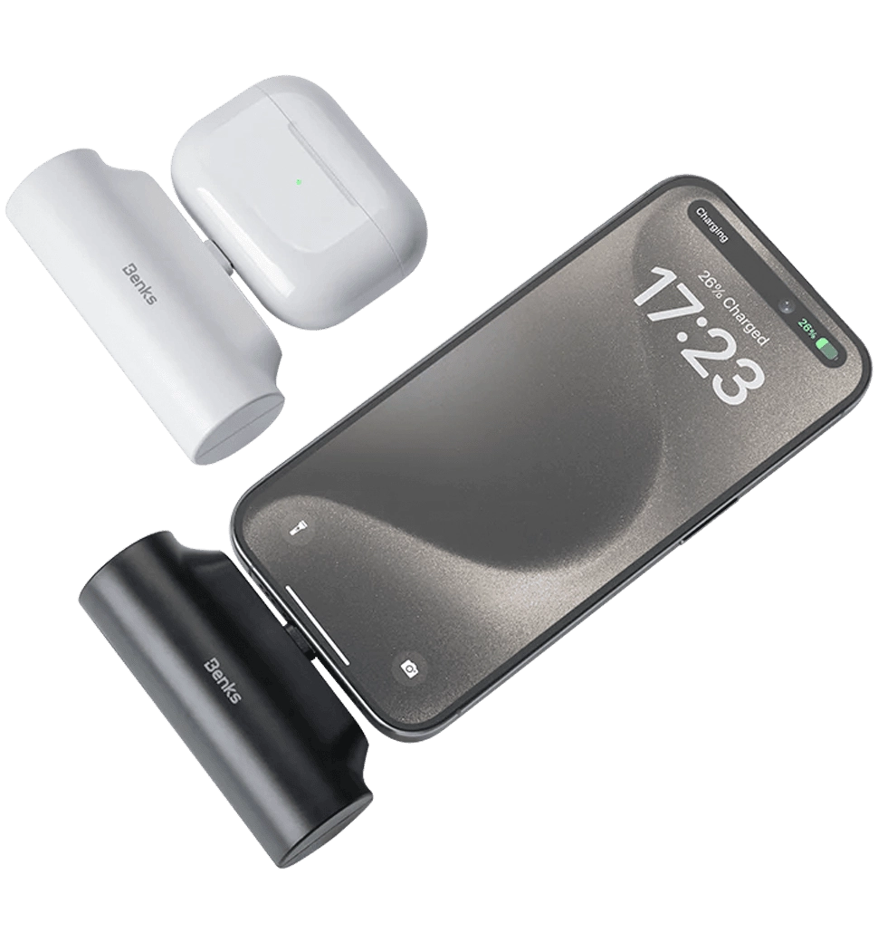 Доп Батарея Benks PB15 Mini Portable 5000mAh Type-C(White)
