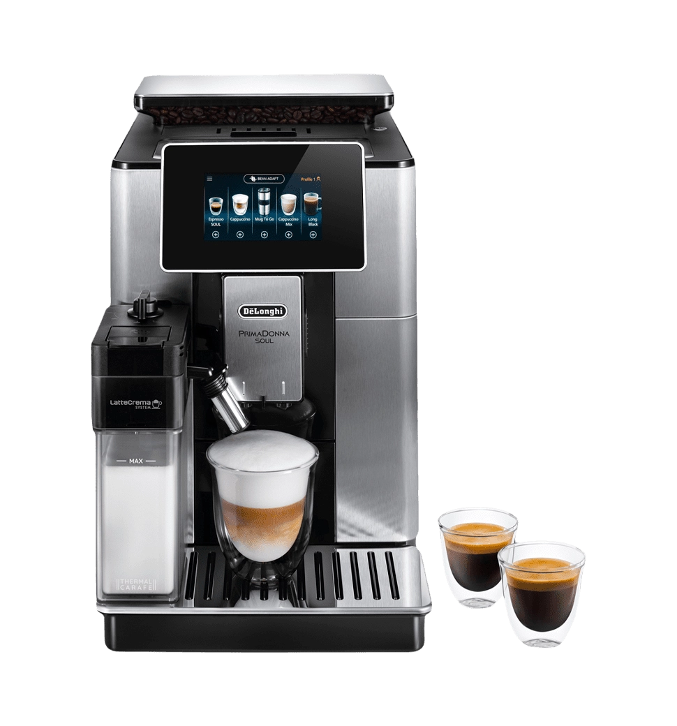 Кофемашина DeLonghi ECAM 610.74 MB PrimaDonna Soul
