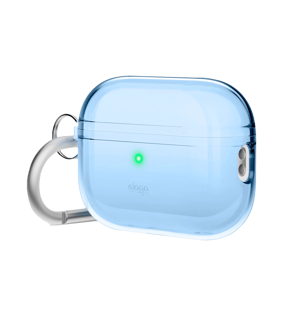 Чохол Elago Clear Hang Case Aqua Blue for Airpods Pro 2nd Gen (EAPP2CL-HANG-ABL)