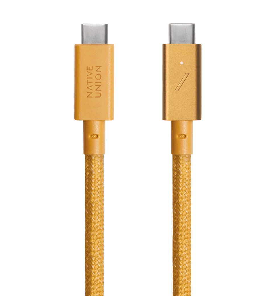 Кабель Native Union Belt Cable USB-C to USB-C Pro 240W Kraft (2.4 m) (BELT-PRO2-KFT-NP)
