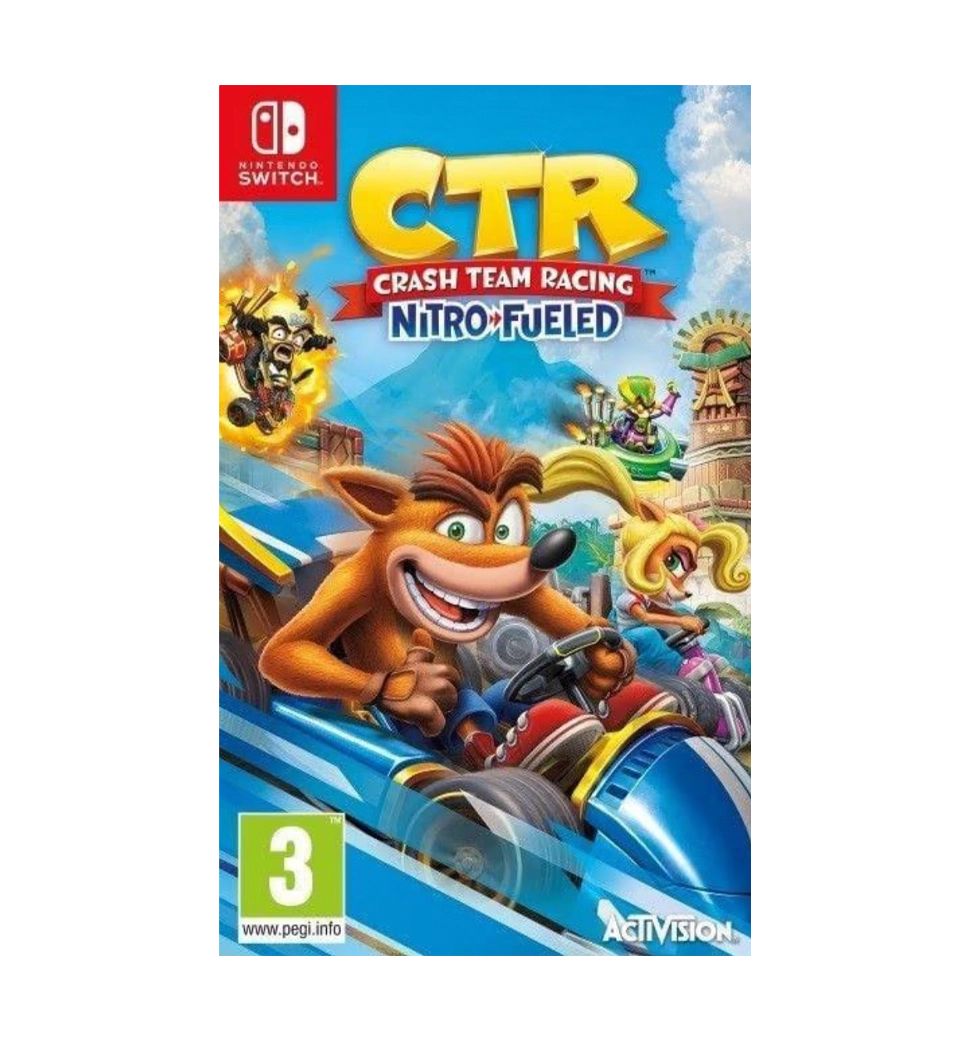 Гра консольна Switch Crash Team Racing Nitro-Fueled, картридж