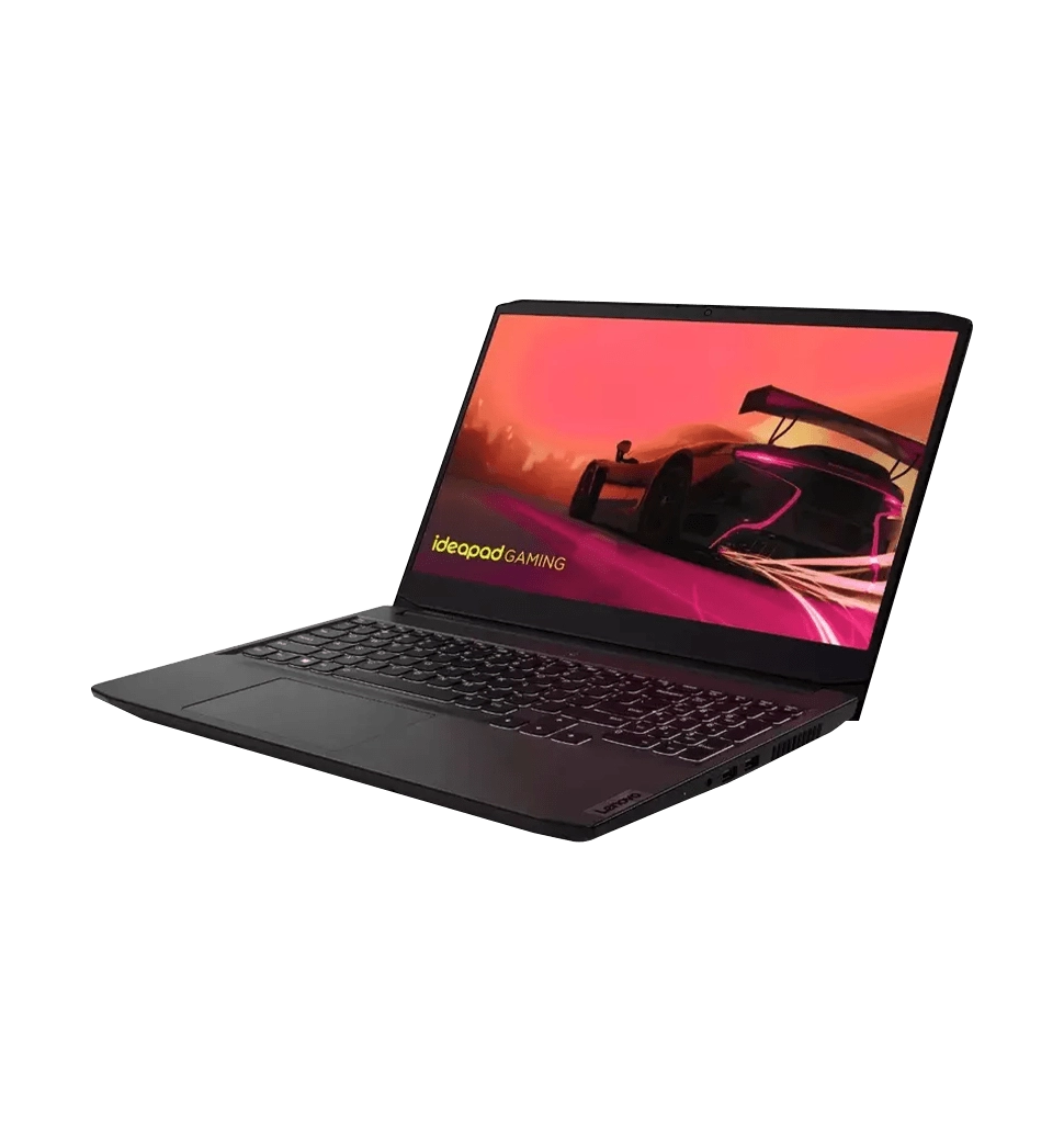 Ноутбук 15.6" LENOVO IdeaPad Gaming 3 15ACH6/AMD R5 5500H/16GB/512 SSD/RTX2050-4GB/DOS/Black