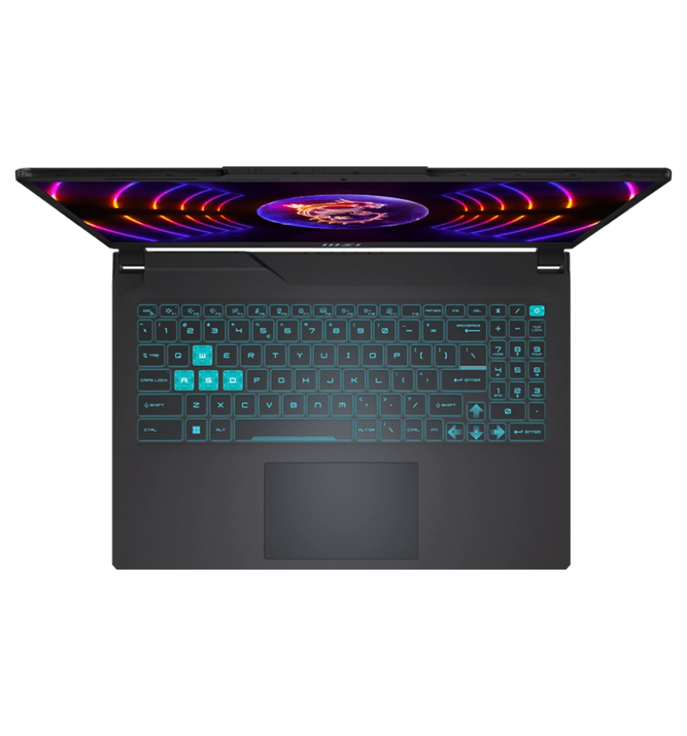 Ноутбук 15.6" MSI Cyborg/Intel i7-12650H/16GB/512 SSD/RTX4060-8/DOS/Black