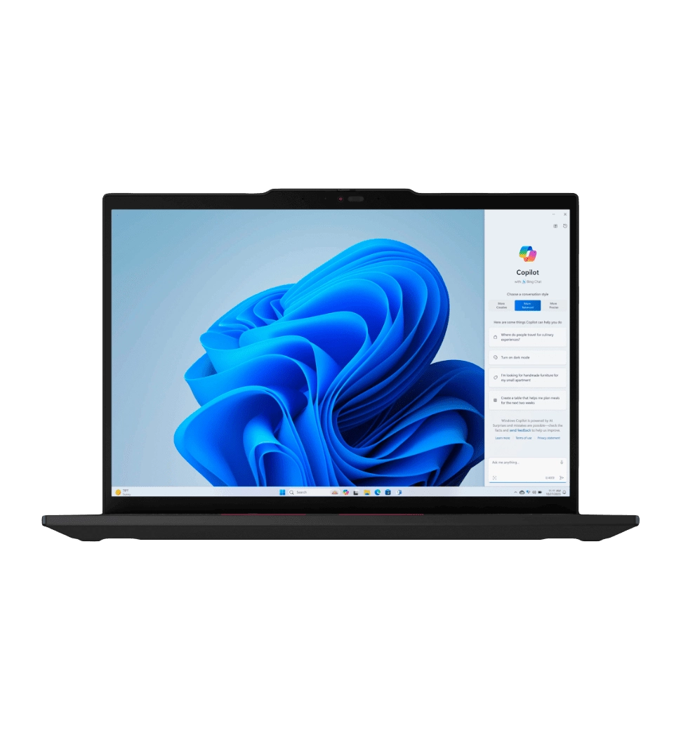 Ноутбук 14" Lenovo ThinkPad T14 G5 AG (21ML003MRA)/Intel Ultra 7-155U/32GB/1TB SSD/UMA/W11P/Black